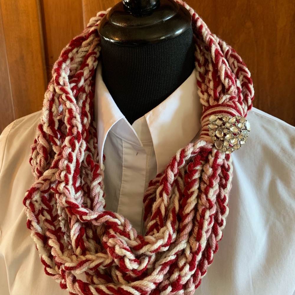 Bundle 3 for $20 Crocheted Scarf from closet